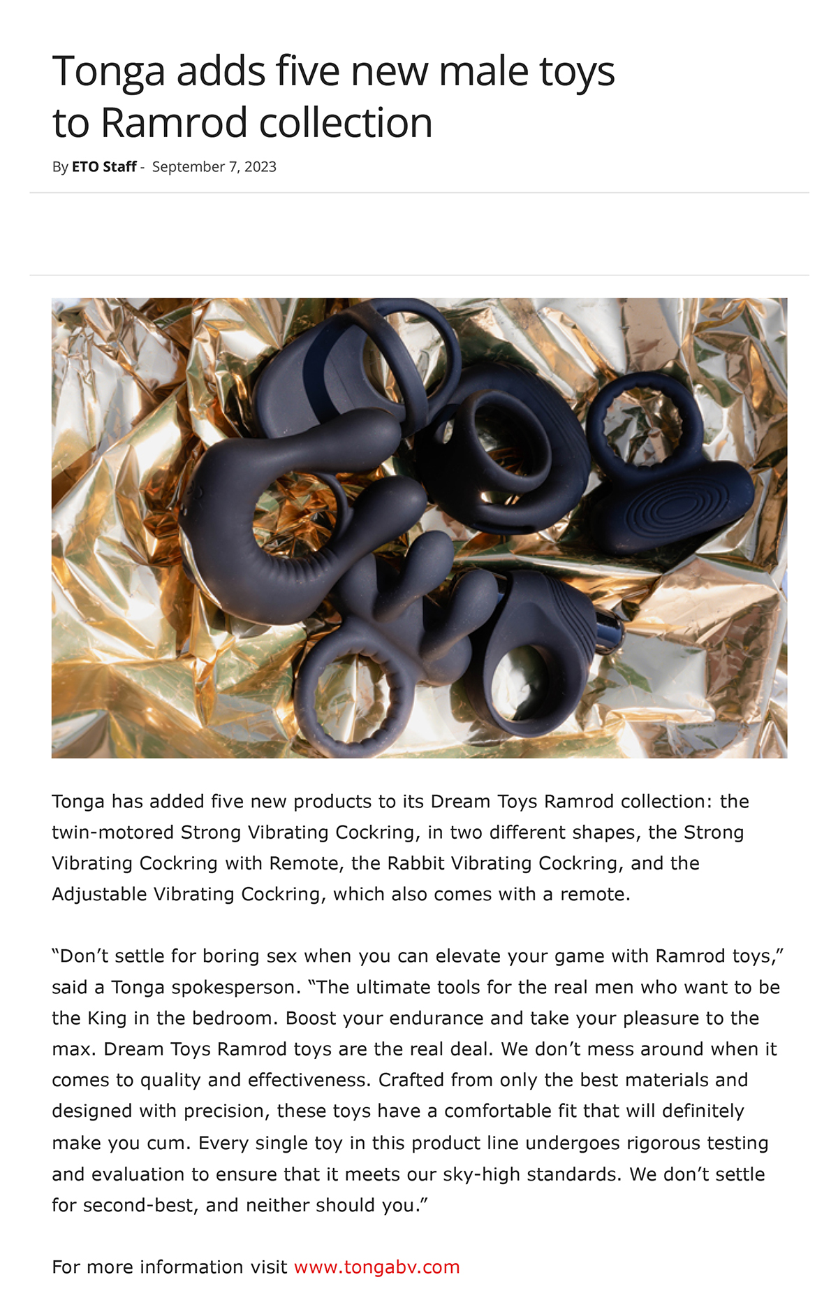 2023-09 ETO Online - Dream Toys Ramrod